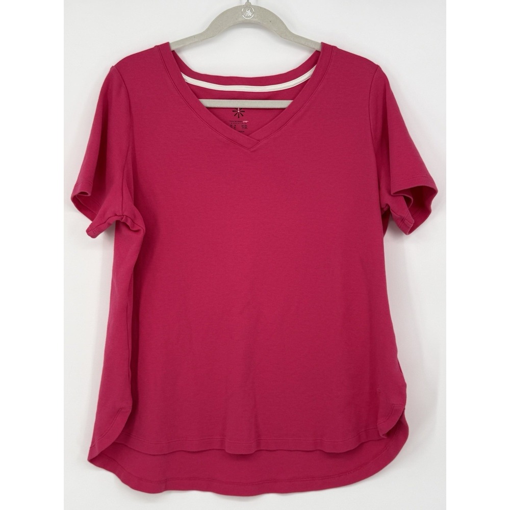 Issac Mizrahi Women's Short Sleeve 1X